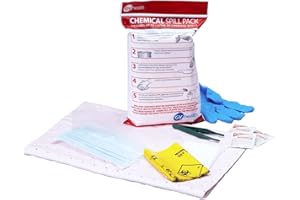 GV HEALTH Chemical Spill Kit/Pack (1 Litre Spills)