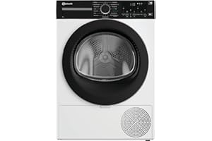 Bauknecht BD 8C WBS Wärmepumpentrockner / 8 kg/Precision Dry - Intelligentes Trocknen/Inverter Motor/HomeWhiz App - schnelle und intuitive Bedienung/Trommelbeleuchtung