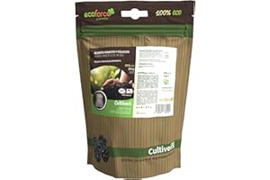 Cultivers CULTIVERS Humic and Fulvic Acid Fertilizer 250 g. 82% Super Concentrated Fertilizer. 100% Soluble Product from Leonardita. With Ecological Registry