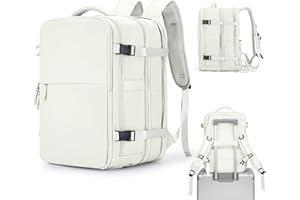 SZSYCN Torby podręczne Ryanair 40×20×25 pod siedzeniem, plecak damski Plecak podróżny,Plecak podróżny Easyjet 45×36×20 codzienna przegroda na laptopa do szkoły z portem ładowania USB