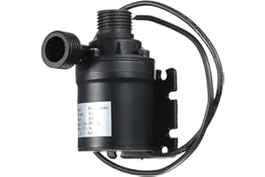 MASUNN Dc 24V Pompe À Circulation D'Eau Chaude Pompe À Eau Solaire Brushless Motor 5M Lift