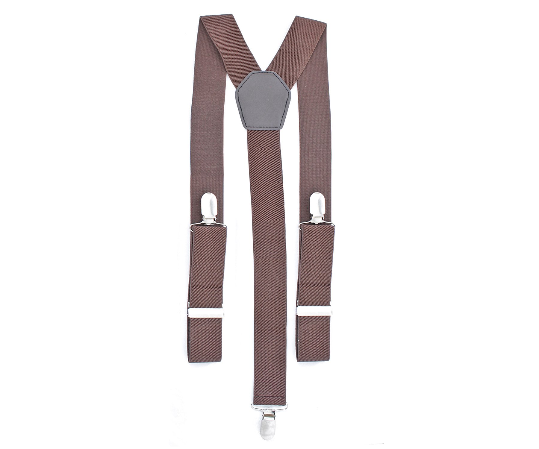 Mens Braces 35mm Wide Strong Metal Clip Adjustable Elastic Suspenders