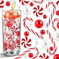 Lot De 6106 Bougies Flottantes Pour Vase De Noël, Perles D'eau
