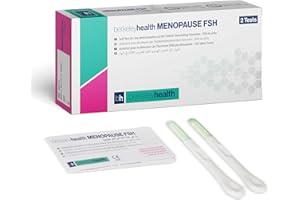 Kit de Test Maison pour la Ménopause Berkeley Health FSH | Déterminez l'Hormone Folliculo-Stimulante (FSH) dans l'urine | Rapide et Précis à 94% | Kit de Test Autonome Facile à Suivre | 2 Tests