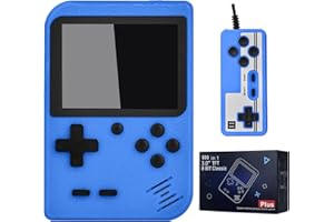 SIEREOLLY Console de jeu portable Mini console rétro avec 800 jeux pour téléviseur, écran LCD de 3", jeux à deux joueurs