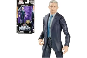 Marvel Legends Series - Black Panther Legacy Collection - Figura de Everett Ross de 15 cm - 1 Accesorio, 3 Piezas para armar Figura - Universo Cinematográfico