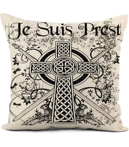 Outlander 'Je Suis Prest' Anstecker – Hirsch & Kilt Motiv, Silberfarben, 35x45 Mm