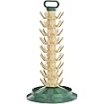 Stelplast Scolabottiglie Plastica, 81 Posti, Verde e Beige