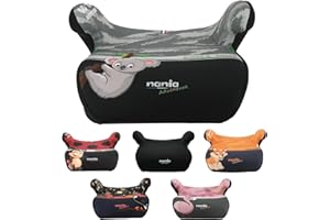 Nania – Rehausseur ceinturé ALPHA 126-150 cm R129 i-Size – Pour les enfants de 8 à 12 ans – Fabrication Française - Avec accoudoirs (Koala)