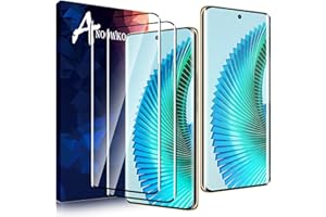 Anoowkoa [2 sztuki 0,26 mm premium kompatybilne z Honor Magic 6 Lite/X9b/X50 + osłona ekranu ze szkła hartowanego-osłona z prawdziwego szkła - jednym naciśnięciem super łatwa instalacja