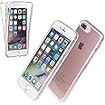 AMPLE® iPhone 7 PLUS / 8 PLUS Ultra Thin 360 Case [Full Front and Back Protection] Transparent Cover - Clear