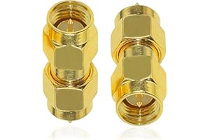 TUOLNK RF SMA Adapter Stecker Kit dla Radio Verlängerungskabel Router Konverter 2szt.