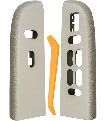 Door Window Lock Lift Switch Panel Trim Cover Compatible With Ford