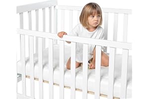 PIKOLIN Colchón de Cuna HR | 60x120 | 12 cm | BabyUltra | Certificación Oeko-Tex 100 | Funda Extraíble | Capa de Viscoelástica | Tratamiento Allergen-Tech | Tejido 3D Transpirable