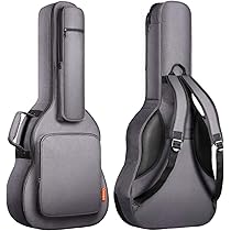Custodia Per Chitarra 41 Pollici Impermeabile - Design Mimetico, Imbottita, Con Tracolla - Foto 5