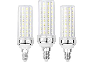 HZSANUE Żarówki kukurydziane LED 20 W, odpowiednik żarówek 150 W, 2300 lumenów, 4000 K, naturalna biel, E14 mała śruba Edisona, 3 sztuki