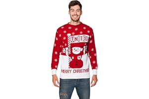 HSA Ltd Christmas Xmas Jumper Football Sweater Mens Ladies Unisex Novelty Sizes - S/M/L/XL/2XL/3XL/4XL