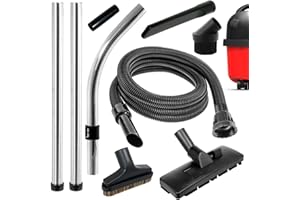 SPARES2GO Complete (1.8m / 32mm) Vacuum Hose Tool Brush Kit for Numatic Henry, James, Hetty, Edward & Harry Vacuum Cleaners
