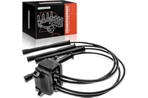 ‎FRANKBERG Zündmodul Zündspule 4-polig für Clio II/III Kangoo Modus/Grand Modus Twingo I/II 1.2L Benzin 2001-2020 8200360911