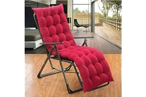 BOTIZR Liegenauflage, Auflage Für Gartenliege 170 X 53 X 8 Cm, Auflagen Für Deckchair, Polsterauflage Für Sonnenliege, Kissen Für Liegestuhl, Gesteppt（Stuhl Nicht Im Lieferumfang Enthalten） Kissen für Sonnen