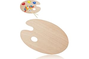 KEAHND Palette Bois Peinture,Palette en Bois Peinture,Palette De Peinture en Bois,Palette Peinture Bois,Palette Peinture,Palette Bois,Palette De Peinture,Palette Peinture Acrylique,Palette Aquarelle en Bois