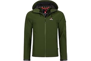 Höhenhorn Altus Herren Softshell Jacke Outdoor Funktionsjacke Freizeitjacke Wasserdicht Atmungsaktiv Warm mit Microfleece Innenfutter