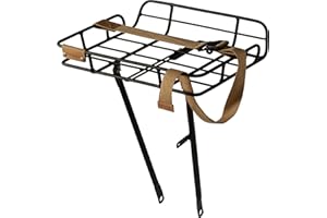 Basil Portland Porte-bagages avant pour adulte Noir mat Taille unique