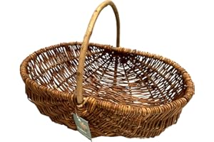 Nutley's Medium Rustic Willow Vegetable Trug