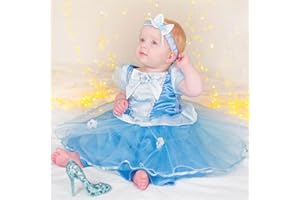 AMSCAN Cinderella Fancy Dress Disney Princess Babies Girls Infants Costume
