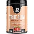 Sparkfusion True Slim Protein Powder Meal Replacement Shake | For Weight Control And Management |23 Gm Protein With 8 Ayurvedic Superfood | Sugar Free | For Men and Women (Strawberry & Cream, 500 gm)