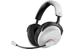 beyerdynamic MMX 230 bezprzewodowy zestaw słuchawkowy gamingowy z Bluetooth® 6.0 i ANC na Arktyczna biel
