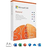 Microsoft 365 Personal - 1 persona- Per PC/Mac/tablet/cellulari - Abbonamento di 12 mesi
