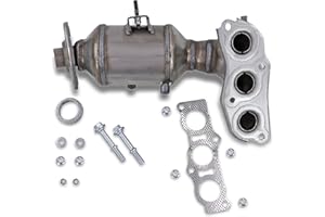 BESTPRICE Catalyseur avec matériel de montage Compatible avec CITROËN C1 (PM_, PN_), PEUGEOT 107 (PM_, PN_), TOYOTA AYGO (_B1_)
