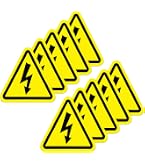 Vsafety Cartello Pericolo Tossico A013AN-R - 150x200 Mm, Plastica Rigida 1 Mm, Conforme EN ISO 7010, Nero/Giallo - 5