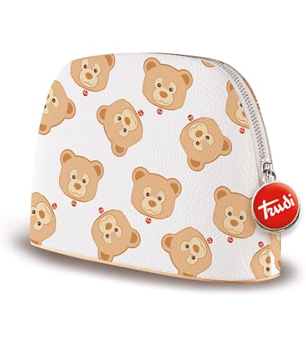 Trudi Teddy Love Thermoflasche – Wiederverwendbare Kinderflasche Mit Bären-Design, 7x27,5x7 Cm – Made In Italy