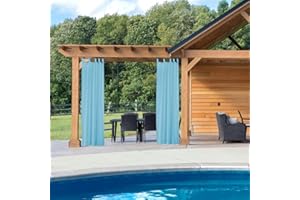 PARAMAISON Tenda Idrorepellente per Esterno First2, Bretella Foderata, Oscurante, Impermeabile, 150 x 220 cm, Turchese, Tenda Idrorepellente Gazebo