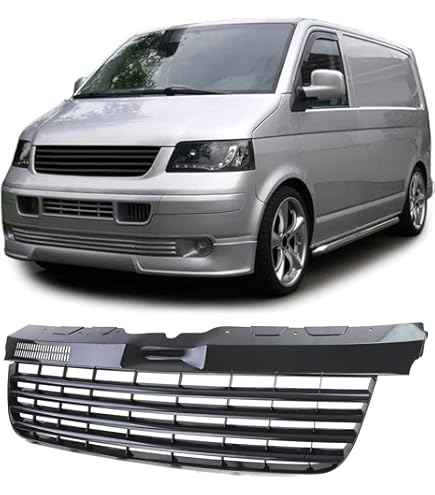 Sportgrill Für VW Passat B5 1996-2000 - Schwarzer Kühlergrill Ohne Emblem