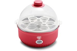 GreenLife CC003766-002 Qwik Egg Cooker, Red