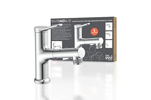 EISL NI075VARCR Waschtischarmatur VARIABILE mit herausziehbarer Brause, Wasserhahn Bad mit Öffnung auf der Oberseite, Armatur für das Waschbecken mit Brausestrahl, Chrom