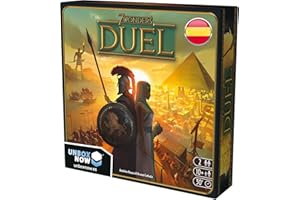 REPOS PRODUCTION Asmodee 7 Wonders Duel, Juego de Civilizaciones Ganador de Varios Premios, Juego de Mesa a Partir de 10 Años para Dos Jugadores, 30 Minutos por Partida, Español