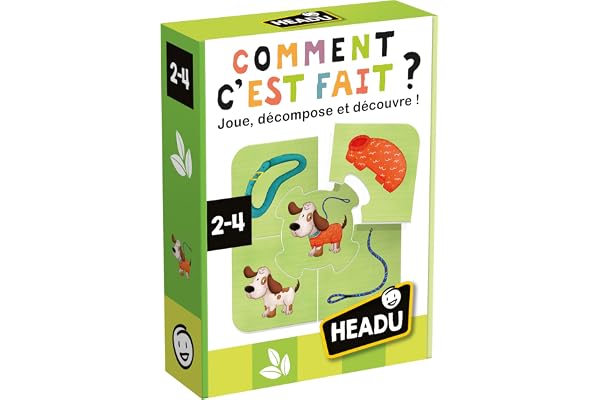 HEADU - Les Formes Forme-Tout - De Grandes Pièces, des Créations Infinies ! | Jeu Educatif 2-5 Ans, Jeux en Boîte pour Enfants, Cadeaux Noël Pâques Anniversaire Garçons et Filles, Made in Italy