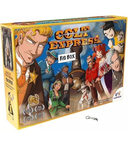 Asmodee - Colt Express: Bandit Pack - Tuco Expansion in Castellane, Color (LUCOEX10NA
