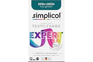 Simplicol Expert 1713-Tinte para Tejidos creativos, Color Verde Hiedra, Efeu-grün 1713, 1 Unidad (Paquete de 1)