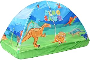 DragonNook Kid Bed Tent -Twin Play tent Baby Toddlers Dream playhouse for Bedroom Decor Indoor Games Twin Size Bed Canopy
