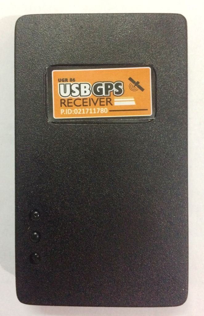 UGR 86 Universal USB GPS Receiver | UIDAI Approved for Aadhaar | Live Track and Monitor Dual IRIS & Slap Fingerprint Scanner | Radium Box