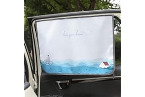 BEBEDECO Magnet Car Sun Shade Curtain for Side Window for baby kids children - Sunshade Protector Sun Blocker Blind