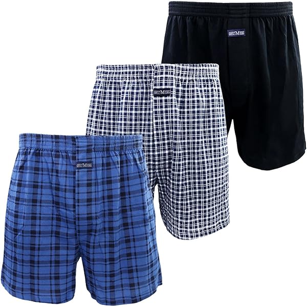 Phil & Co Shortama Heren Korte Pyjama Katoen Blauw Grijs | Underwear