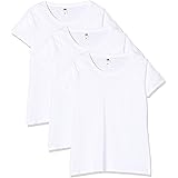 Fruit of the Loom - Lady-fit Original Tee, 3 Pack, T-Shirt Donna