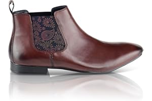 SILVER STREET LONDON Silver Street Mens Carnaby Chelsea Boots Black