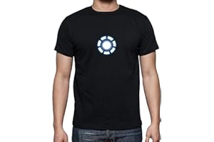 the Fan Tee Camiseta de Hombre Iron Man Los Vengadores Hulk Stark Industries 001